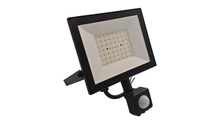 Projektor LED Naświetlacz z czujnikiem ruchu PIR NL-3 50W 6500K 90lm/W IP54 EC61481