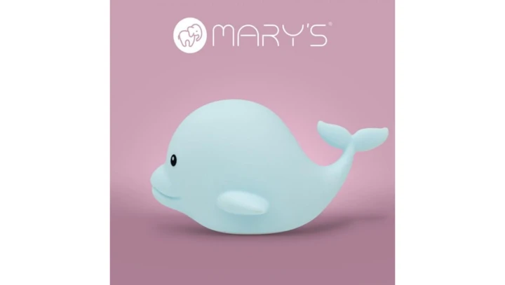 MARYS lampka nocna LED RGB Delfin MW61414