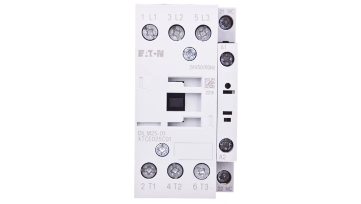 Stycznik mocy 25A 3P 24V AC 0Z 1R DILM25-01(24V50/60HZ) 277168