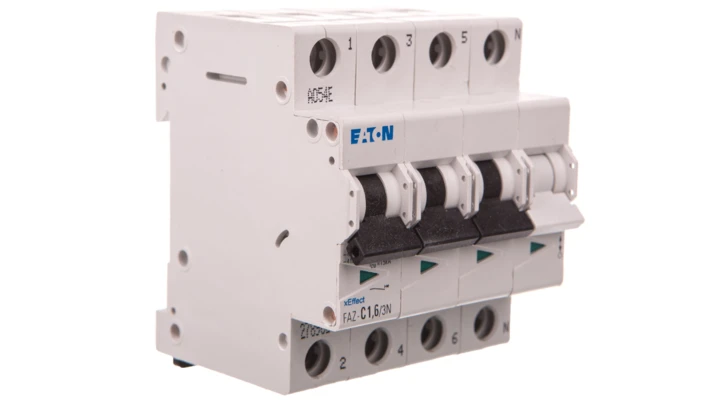 Wyłącznik nadprądowy 3P+N C 1,6A 15kA AC FAZ C16/3N 278962