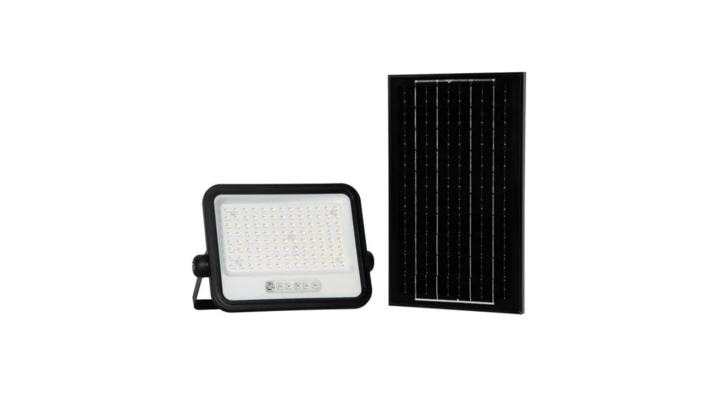 Projektor LED Solarny 12W 1700lm CCT: 2000K-8000K LifePO4 10000 mAh IP65 24084