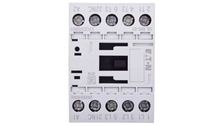 Stycznik mocy 15A 3P 24V AC 0Z 1R DILM15-01(24V50/60HZ) 290097