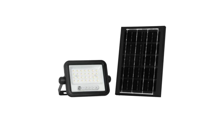Projektor LED Solarny 6W 700lm CCT: 2000K-8000K LifePO4 3800 mAh IP65 24082