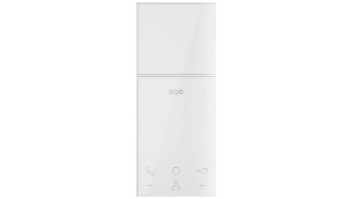 Odbiornik audio głośnomówiący z płaskim frontem i dotykowymi ikonami do systemu PRO, z możliwością rozbudowy UPRO800V