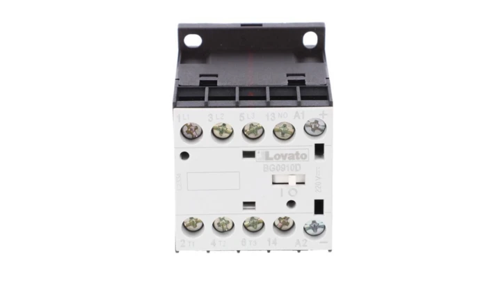 Stycznik mocy 3P 9A 4kW przy 400VAC AC3, cewka 220VDC, 1Z 0R 11BG0910D220
