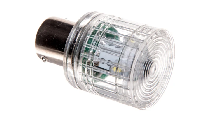 Dioda LED do kolumn sygnalizacyjnych IK błyskająca 24 V AC/DC biała, T0-IKMF024B