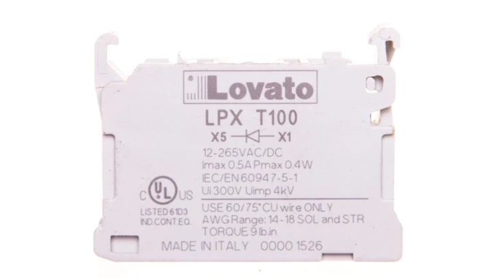 Element testowy do LPXLE i LPXLPB LPXT100