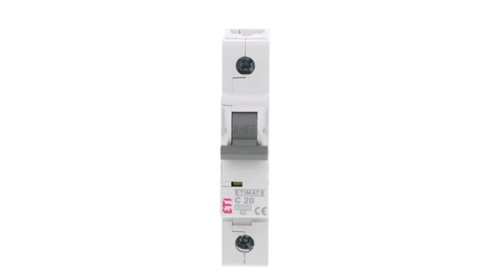 Wyłącznik nadprądowy 1P C 20A 6kA AC ETIMAT 6 002141517