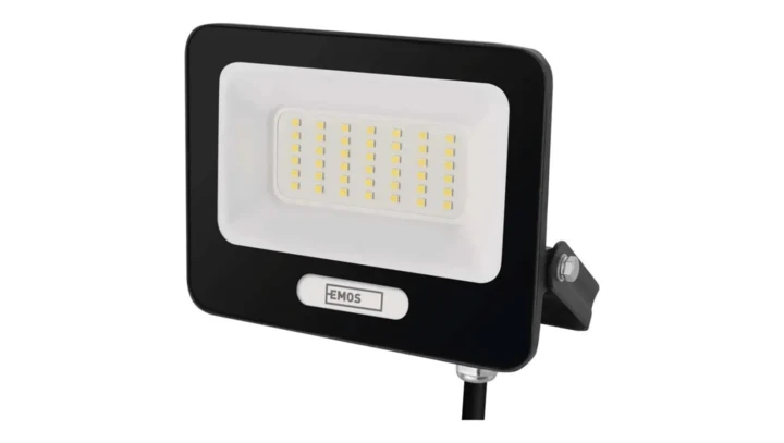 Naświetlacz LED GLARO 30W, czarny, IP65, 3000 lm, neutralna biel ZS2234B