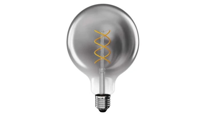 Żarówka LED DECO SMOKED G125 / E27 / 4,5 W (19 W) / 180 lm / flame Z58311
