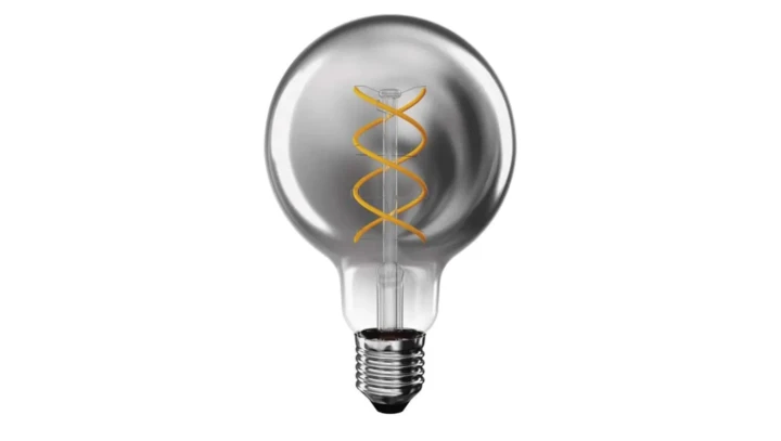 Żarówka LED DECO SMOKED G95 / E27 / 4,5 W (19 W) / 180 lm / flame Z52311