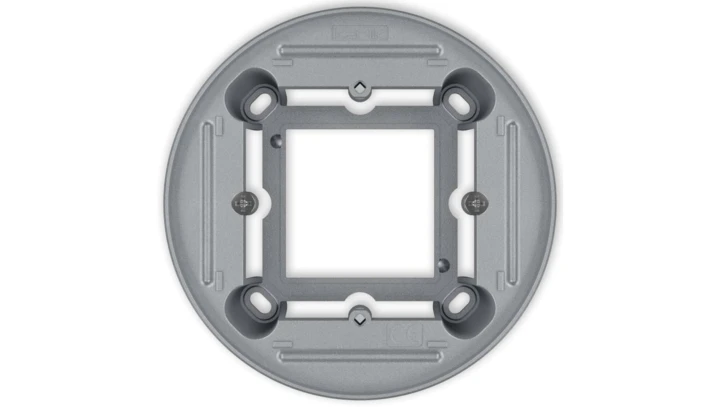 ICON / MINI Puszka natynkowa pojedyncza okrągła ICON i MINI srebrny metalik 7PUO-1