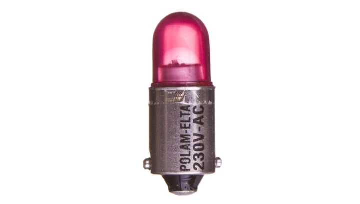 Dioda LED 2W BA9s 230V AC 1 LED230VAC\C