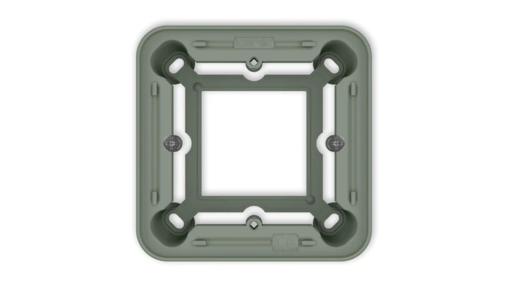ICON / MINI Puszka natynkowa pojedyncza zaokrąglona ICON i MINI szałwiowy 61PUZ-1