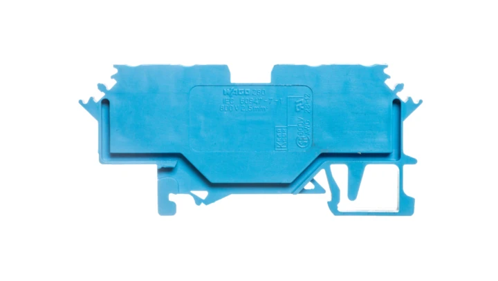 Złączka szynowa 4-przewodowa 2,5mm2 niebieska 280-604 /100szt./