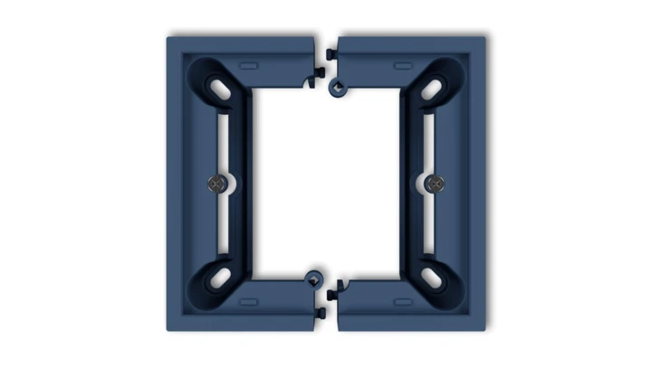 Puszka natynkowa pojedyncza, składana MINI navy blue 64DPU-1