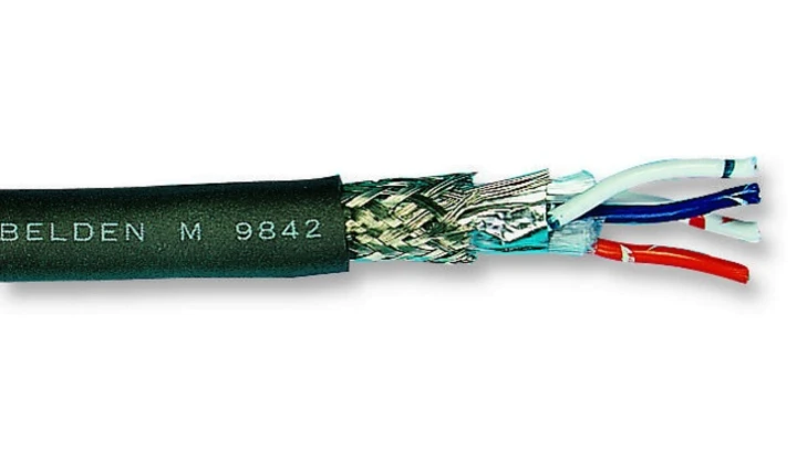 Kabel do magistral szeregowych RS485 2x2x24AWG linka PVC szary BL-9842.0030 /30m/