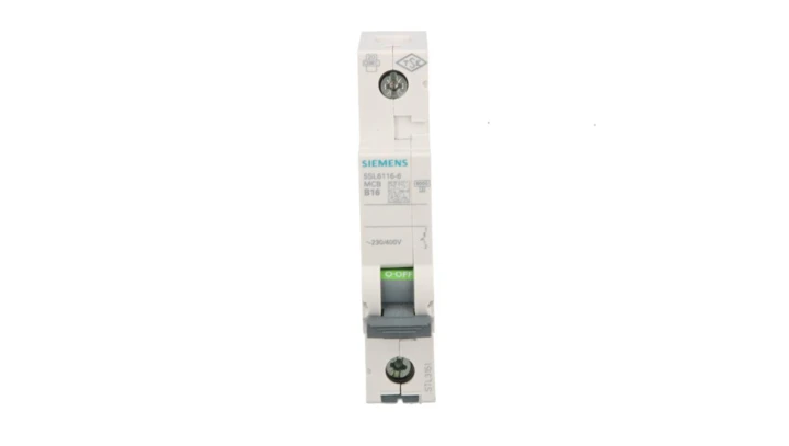 Wyłącznik nadprądowy 1P B 16A 6kA AC SENTRON 5SL6116-6