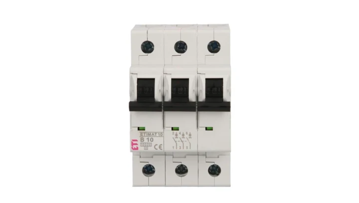 Wyłącznik nadprądowy 3P B 10A 10kA AC ETIMAT10 002125714
