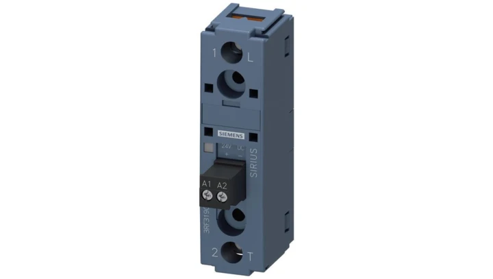 Przekaźnik półprzewodnikowy SSR 1-bieg. 22,5 mm 90 A 48-460 V/24 V DC przyłącze śrubowe 3RF3190-1AA04