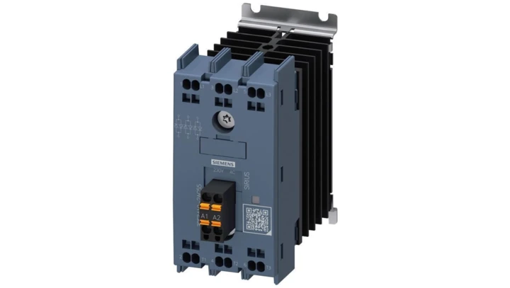 Stycznik półprzewodnikowy 3-bieg. AC-1/10 A / 48-600 V / 230 V AC przyłącze sprężynowe 3RF3410-2AC55