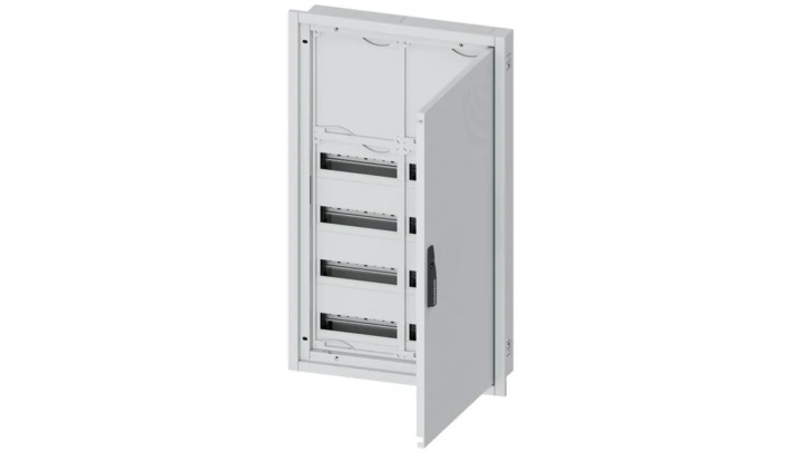 Rozdzielnica podtynkowa ALPHA 160 DIN z miejscem na złączki IP31 RAL 9016 rozstaw 150mm 950×550×120 mm 144 mod 8GK1081-4KK20