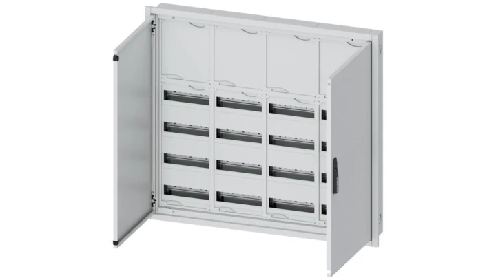 Rozdzielnica podtynkowa ALPHA 160 DIN z miejscem na złączki IP31 RAL 9016 rozstaw 150mm 950×1050×120 mm 288 mod 8GK1081-4KK40