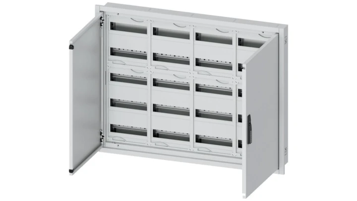 Rozdzielnica podtynkowa ALPHA 160 DIN IP31 RAL 9016 rozstaw 150mm 800×1050×120 mm 240 mod 8GK1061-3KK40