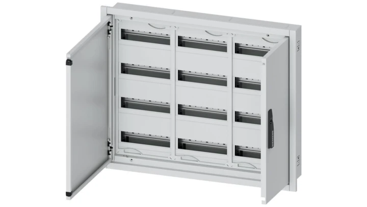 Rozdzielnica podtynkowa ALPHA 160 DIN IP31 RAL 9016 rozstaw 150mm 650×800×120 mm 144 mod 8GK1061-2KK30