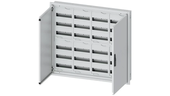Rozdzielnica podtynkowa ALPHA 160 DIN IP31 RAL 9016 rozstaw 125mm 950×1050×120 mm 288 mod 8GK1051-4KK40