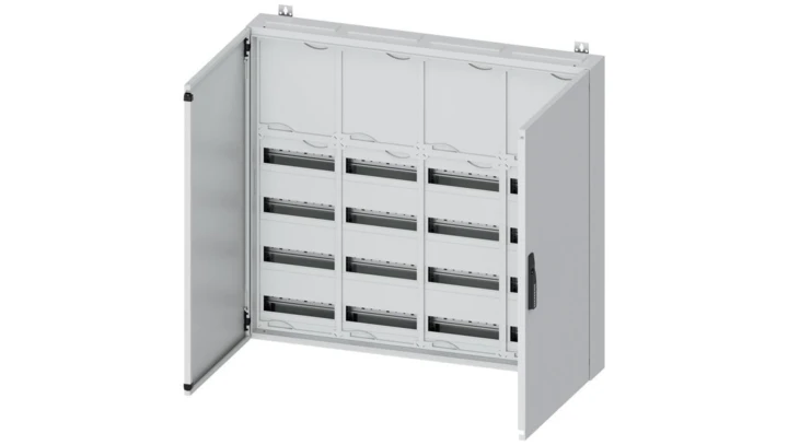 Rozdzielnica natynkowa ALPHA 160 DIN z miejscem na złączki IP44 RAL 9016 rozstaw 150mm 950×1050×140 mm 288 mod 8GK1082-4KK41