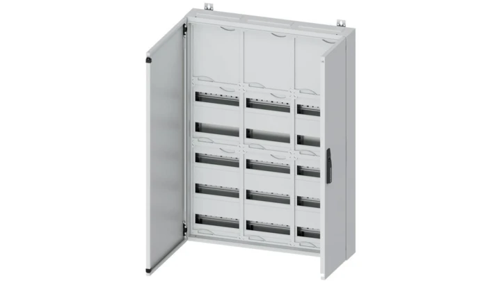 Rozdzielnica natynkowa ALPHA 160 DIN z miejscem na złączki IP44 RAL 9016 rozstaw 150mm 1100×800×140 mm 252 mod 8GK1082-5KK31