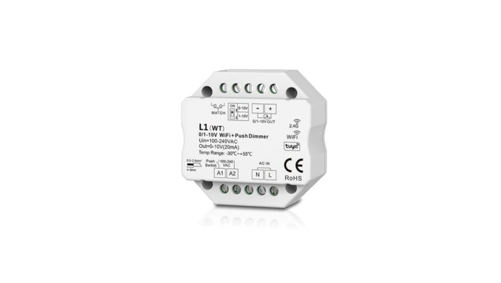 Odbiornik LED 0/1-10V (ZigBee) Skydance - Mono - 230VAC - L1(WZ)
