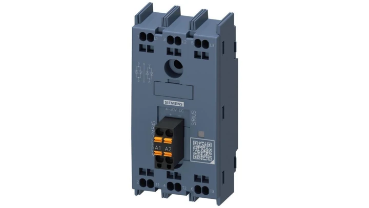 Przekaźnik półprzewodnikowy SSR 3-bieg. 55 A / 48-600 V / 4-30 V DC przyłącze sprężynowe 3RF3255-2AB45