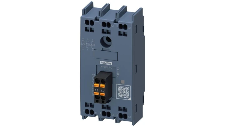 Przekaźnik półprzewodnikowy SSR 3-bieg. 25 A / 48-600 V / 4-30 V DC przyłącze sprężynowe 3RF3225-2AC45