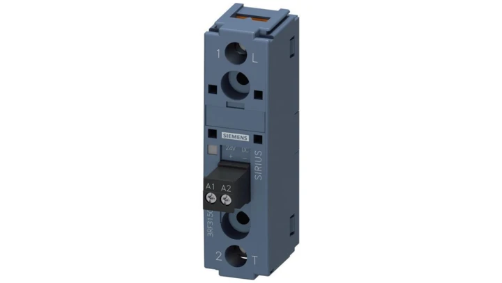 Przekaźnik półprzewodnikowy SSR 1-bieg. 22,5 mm 50 A 24-230 V/24 V DC przyłącze śrubowe 3RF3150-1AA02