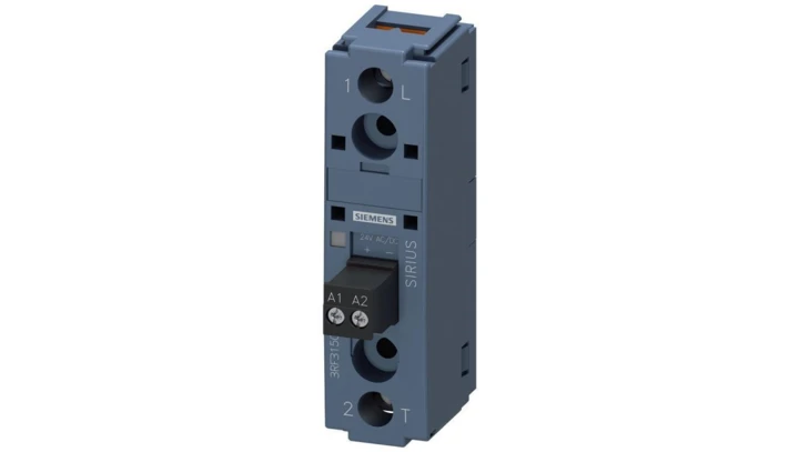 Przekaźnik półprzewodnikowy SSR 1-bieg. 22,5 mm 50 A 48-460 V/24 V DC/AC przyłącze śrubowe 3RF3150-1AA14