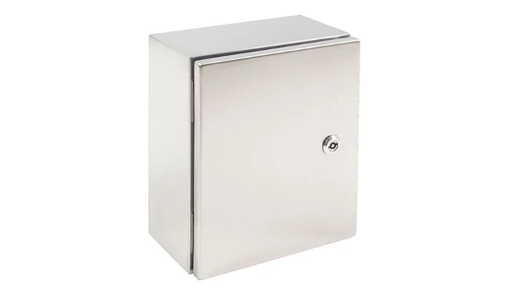Obudowa ze stali nierdzewnej 304L ARGENTA 400x400x200 IP66 z płytą montażową INX404020