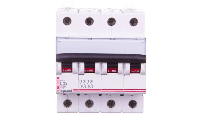 Wyłącznik nadprądowy 4P C 25A 10kA AC S314 TX3 404258