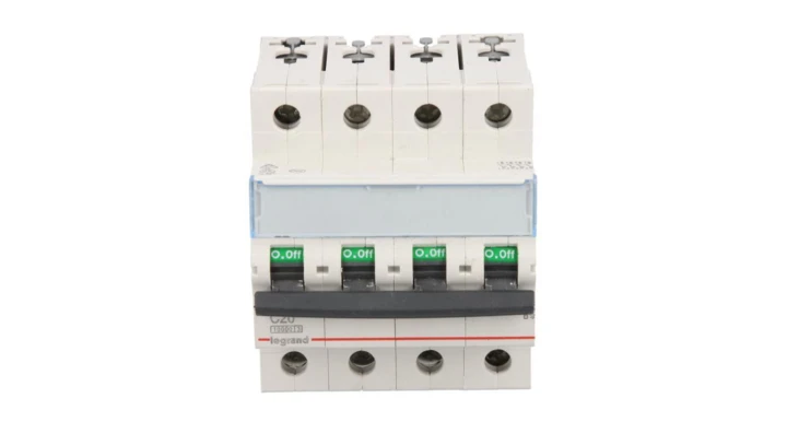 Wyłącznik nadprądowy 4P C 20A 10kA AC S314 TX3 404257