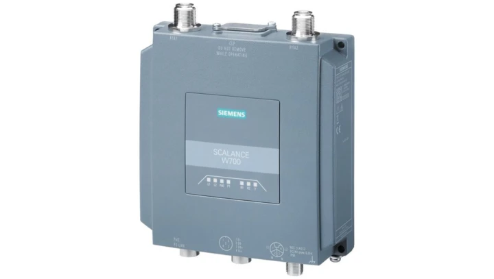 Punkt dostępowy IWLAN WAM766-1 EEC WiFi 6 2.4/5 GHz 2x N-Connect iFeatures CLP SCALANCE W 6GK5766-1GE00-7TA0
