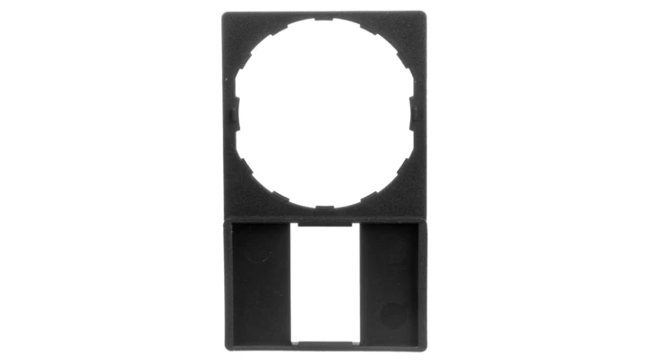 Ramka do etykiety 18x27mm czarna ZBZ33