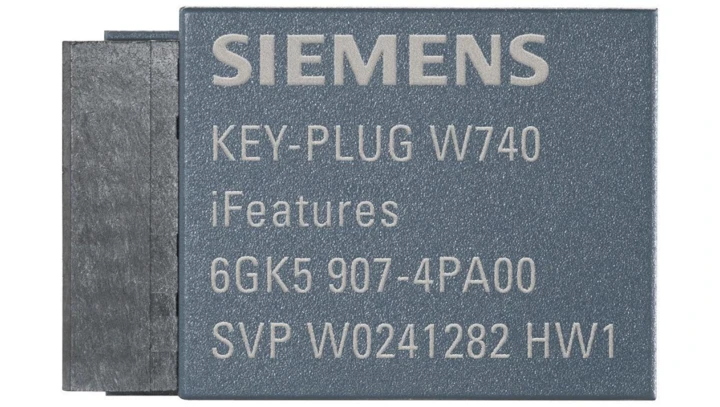 Klucz licencyjny KEY-PLUG W740 iFeatures tryb Client SCALANCE W 6GK5907-4PA00
