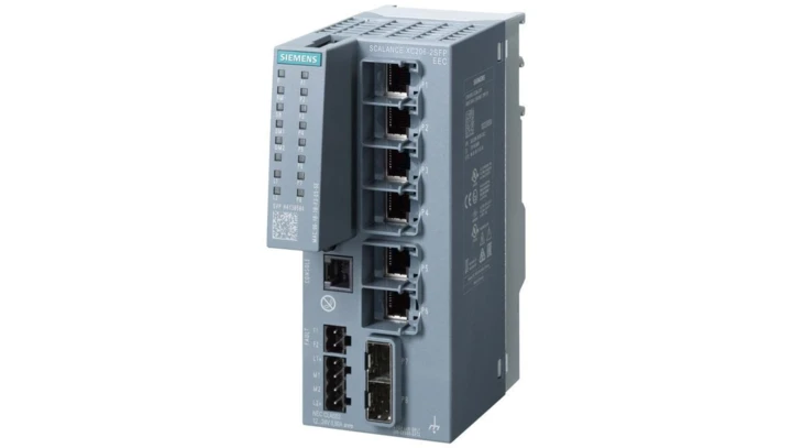 Switch XC206-2SFP EEC zarządzalny Layer 2 6x RJ45 2x SFP SCALANCE XC 6GK5206-2BS00-2FC2