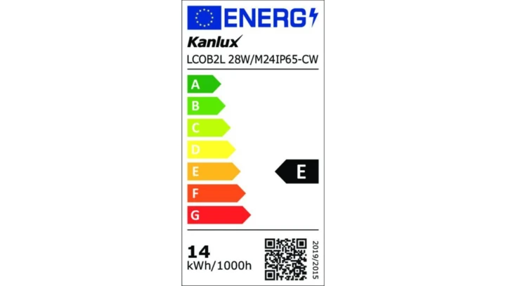 Taśma LED LCOB2L 28W/M24IP65-CW 3880lm/m 6500K Ra90 rolka 5mb 2 linie światła 3 lata Gwarancji 39448