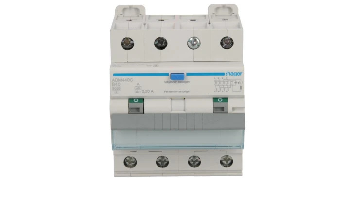 Wyłącznik różnicowo-nadprądowy RCBO 4P B40A 0,03A Typ A 6kA RCBO ADM440C