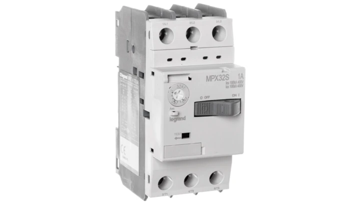 Wyłącznik silnikowy 3P 0,25kW 0,63-1A MPX3 32S 417304