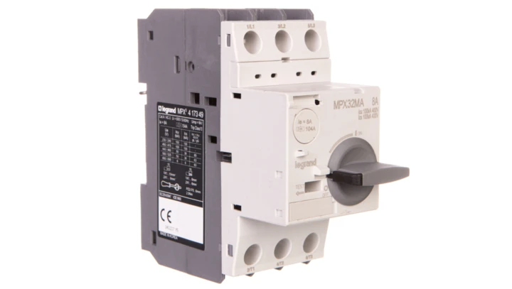 Wyłącznik silnikowy 3P 8-104A wyzwalacz magnetyczny MPX3 32MA 417349