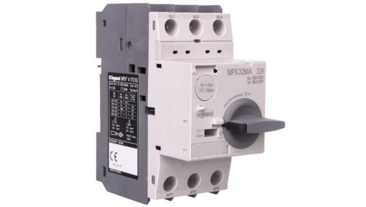 Wyłącznik silnikowy 3P 22-286A wyzwalacz magnetyczny MPX3 32MA 417353