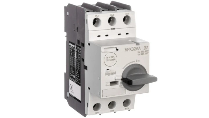 Wyłącznik silnikowy 3P 26-338A wyzwalacz magnetyczny MPX3 32MA 417354